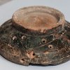 Тамга на чернолаковой чаше со следами ремонта (скифское погребение, ДАЭ-2016)