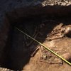 Парное погребение эпохи бронзы (ямная культурно-историческая общность), раскопки 2016 г.