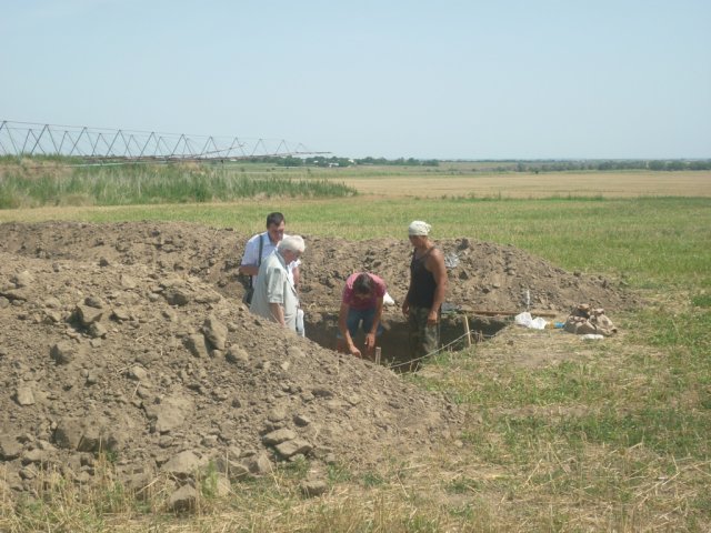 Московские студенты на раскопках в Приднестровье